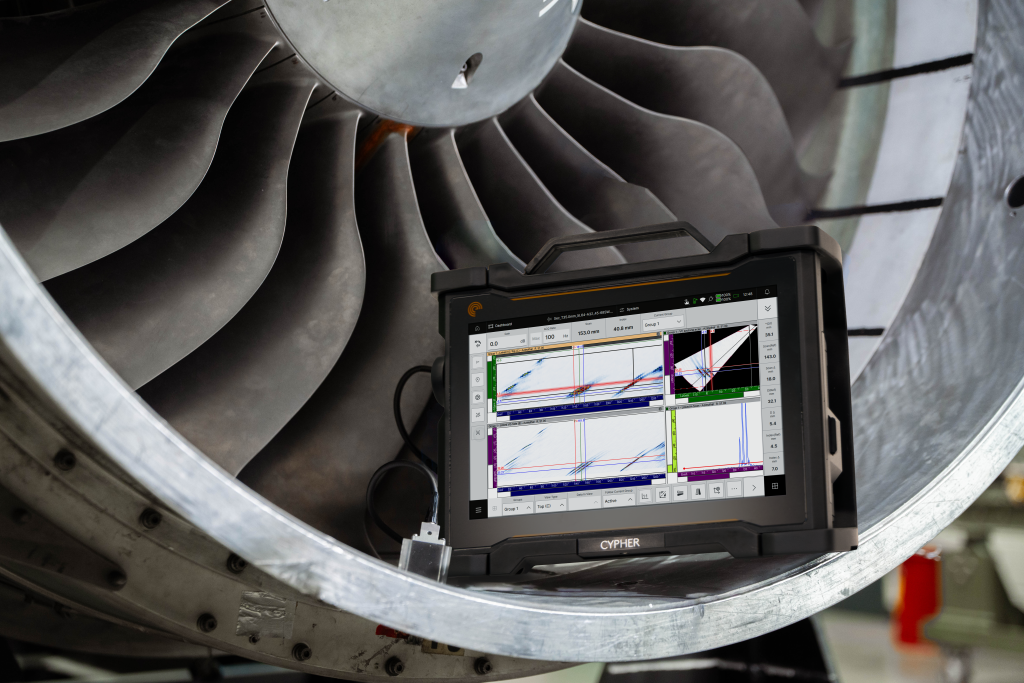 Проверка PAUT с помощью Cypher в турбинах аэрокосмической отрасли