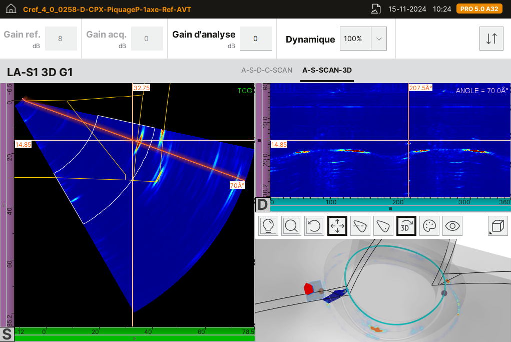 3D-рендеринг PAUT