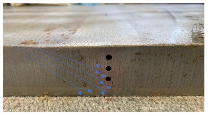 Рассеянный звуковой луч