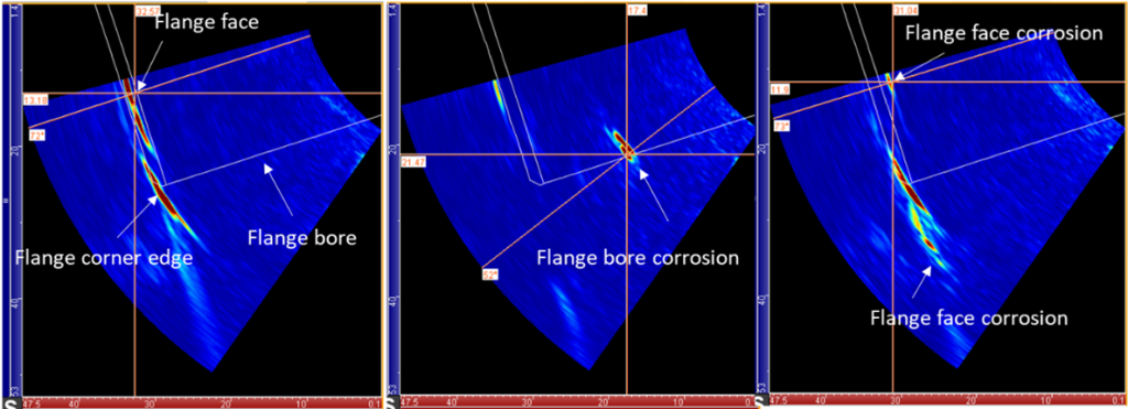 Flange face S-scan data with and without corrosion.png