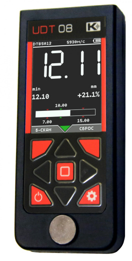 Портативный ультразвуковой толщиномер УДТ-08