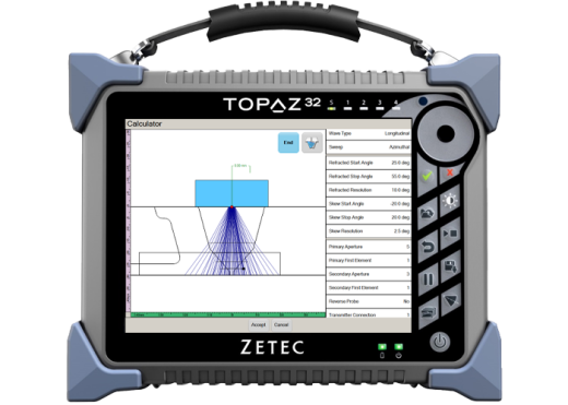 Дефектоскоп ультразвуковой на фазированной решетке TOPAZ 32